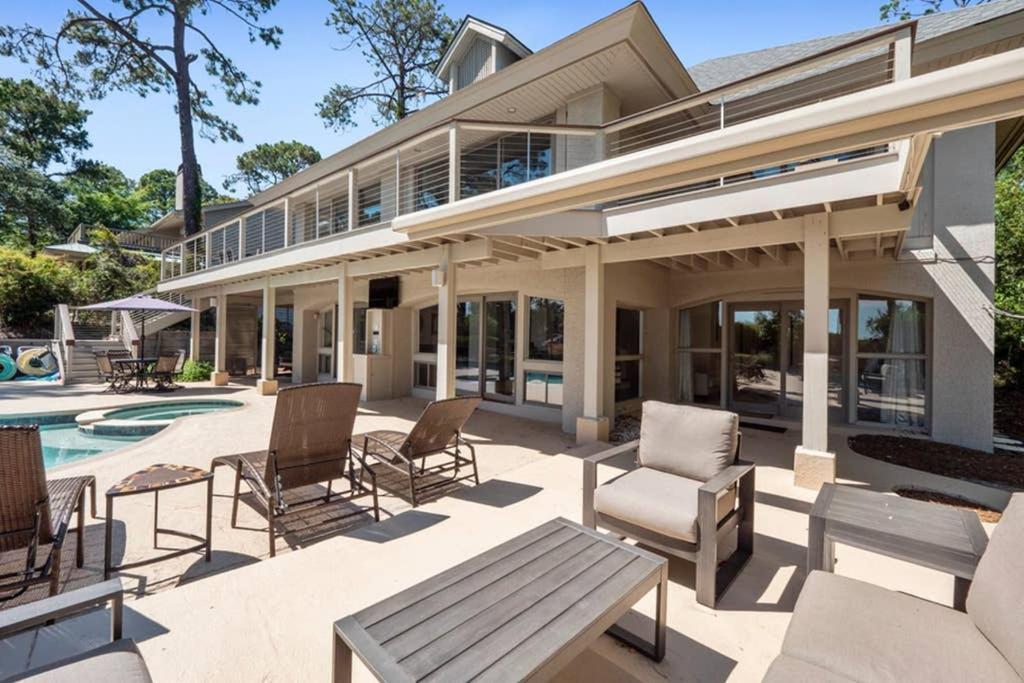 7 Black Duck - Top Notch Views & Amenities In A Private Oceanfront Oasis Hilton Head Island Exterior foto