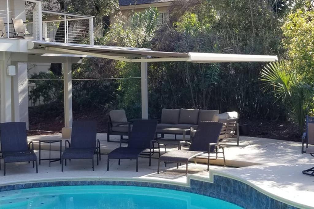 7 Black Duck - Top Notch Views & Amenities In A Private Oceanfront Oasis Hilton Head Island Exterior foto